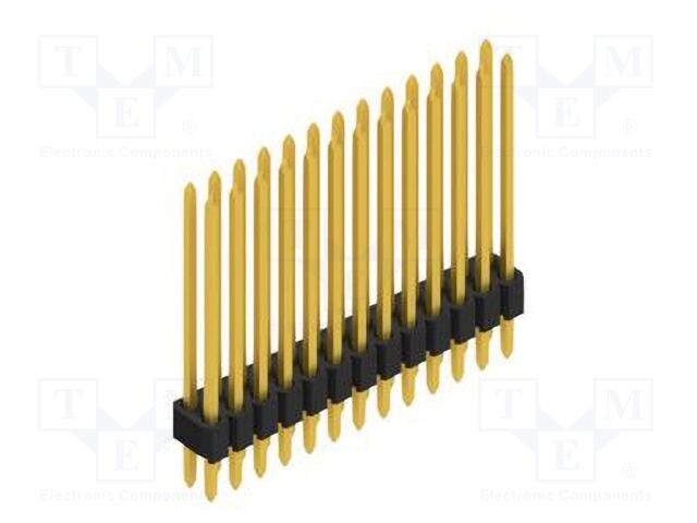 Connector: pin strips; pin header; male; PIN: 26; 1.27mm; THT; 2x13