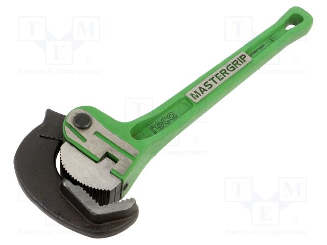 Wrench: adjustable; Overall len: 254mm; for pipes