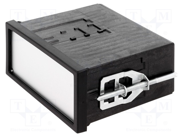 Enclosure: panel; X: 96mm; Y: 48mm; Z: 85mm; black; Series: Uninorm