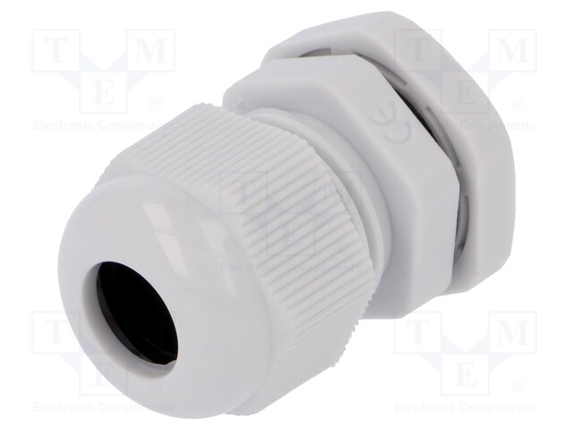Cable gland; PG11; IP67; Mat: polyamide; grey