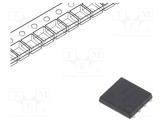 Transistor: N-MOSFET; unipolar; 30V; 39A; 13W; DFN5x6
