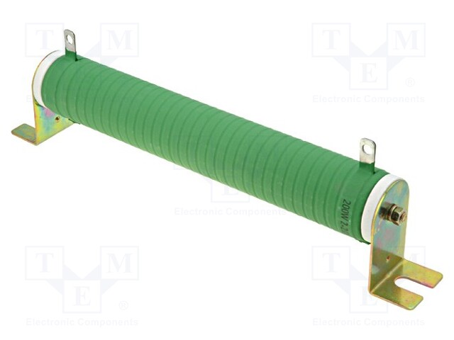Resistor: wire-wound; 2.2Ω; 200W; ±5%; Ø35x222mm; 200ppm/°C