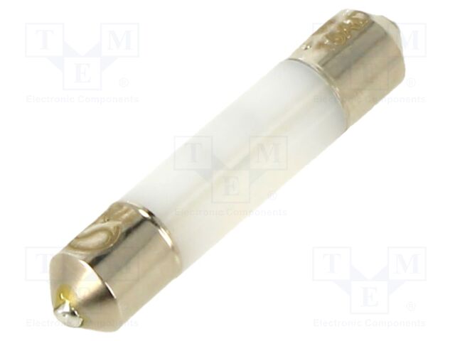 LED lamp; white; 18VDC; 18VAC; 9.5lm; No.of diodes: 2