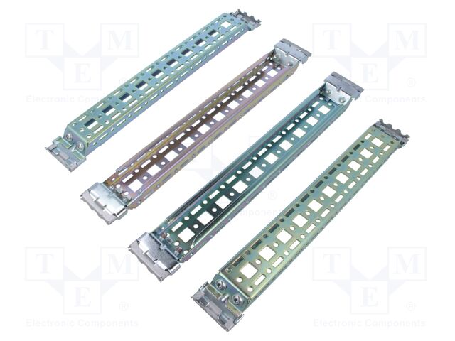 Rail for interior installation