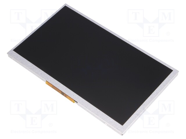 Display: TFT; 7; 800x480; Illumin: LED; Dim:165x100x11.5mm