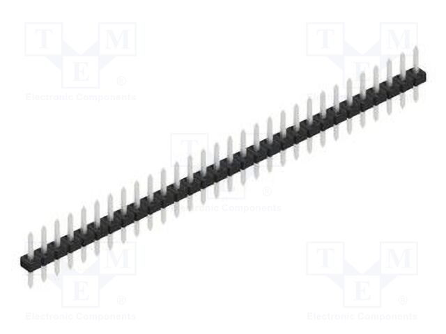 Connector: pin strips; pin header; male; PIN: 30; 2mm; THT; 1x30
