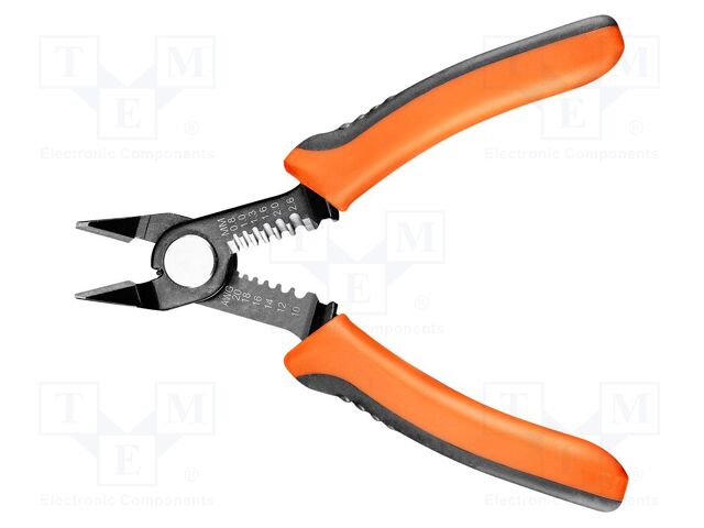 Pliers; side,cutting,precision; 140mm