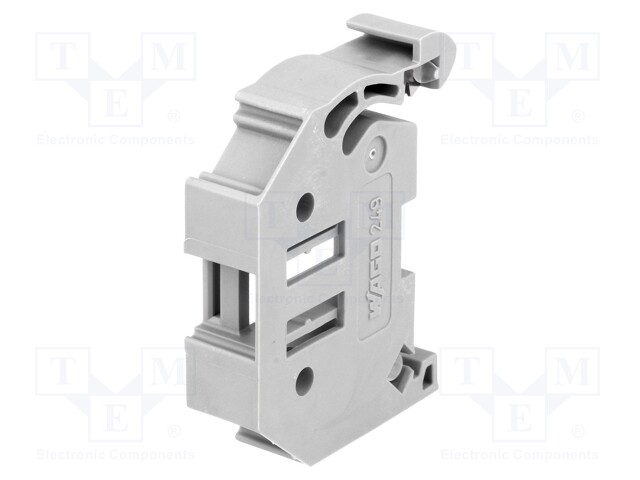 Holder; grey; 10x28x45mm