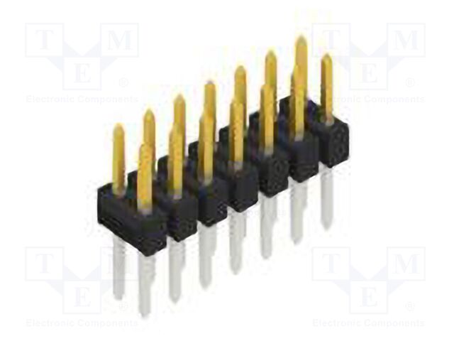 Connector: pin strips; pin header; male; PIN: 14; 2.54mm; THT; 2x7