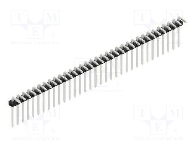 Connector: pin strips; pin header; male; PIN: 33; 2mm; THT; 1x33