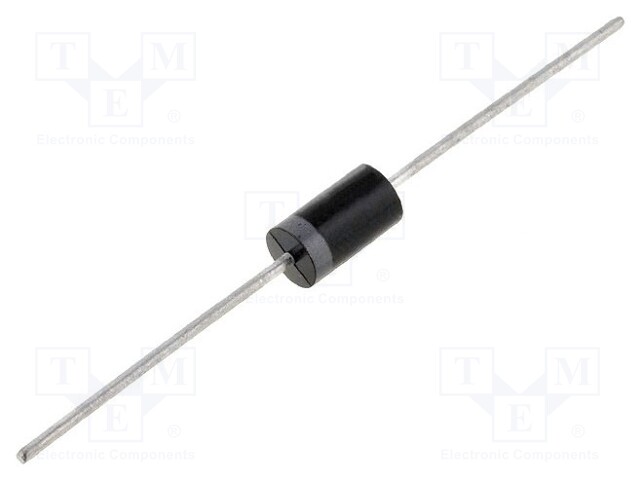 Diode: rectifying; THT; 200V; 5A; Ammo Pack; Ifsm: 200A; Ø5,4x7,5mm