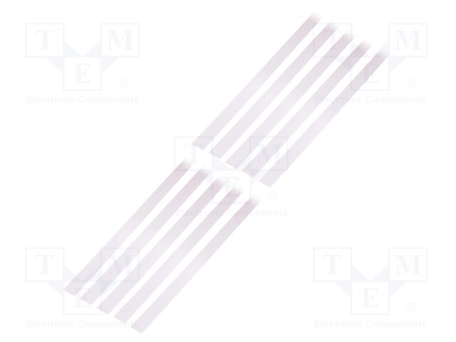 Cover for LED profiles; frosted; 2m; Kind of shutter: A; slide