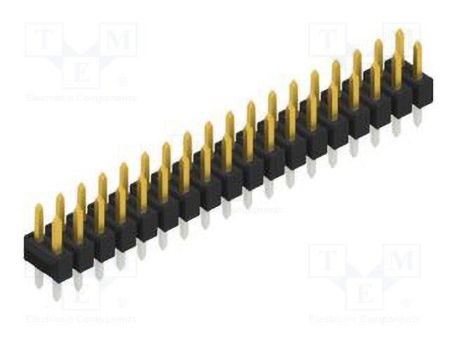 Connector: pin strips; pin header; male; PIN: 36; 2.54mm; THT; 2x18