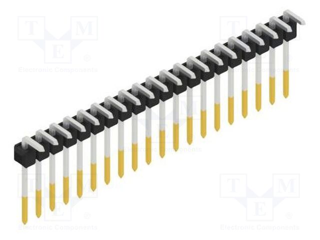 Connector: pin strips; pin header; male; PIN: 20; 2.54mm; THT; 1x20