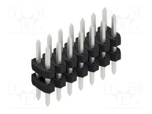 Connector: pin strips; pin header; male; PIN: 14; 2mm; THT; 2x7; 100V
