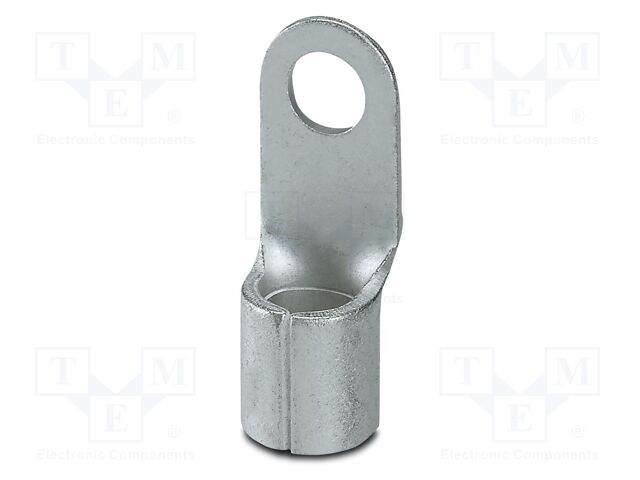 Non-insulated; Body: silver; Tip: ring