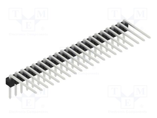 Connector: pin strips; pin header; male; PIN: 21; 2.54mm; THT; 1x21