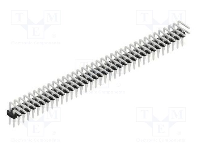 Connector: pin strips; pin header; male; PIN: 72; 2mm; THT; 2x36