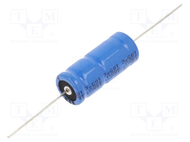 Capacitor: electrolytic; THT; 10uF; 450VDC; Ø12.5x30mm; ±20%