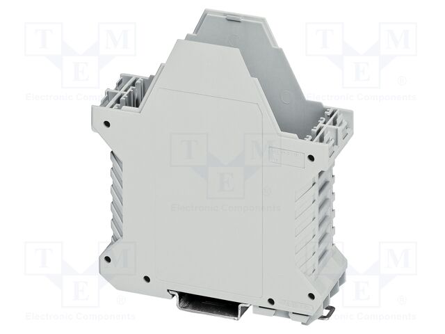 Enclosure base; grey; UL94V-0; ME 35; for DIN rail mounting