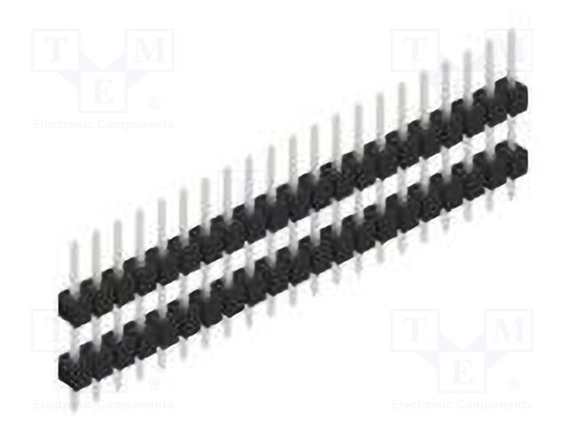 Connector: pin strips; pin header; male; PIN: 21; 2.54mm; THT; 1x21