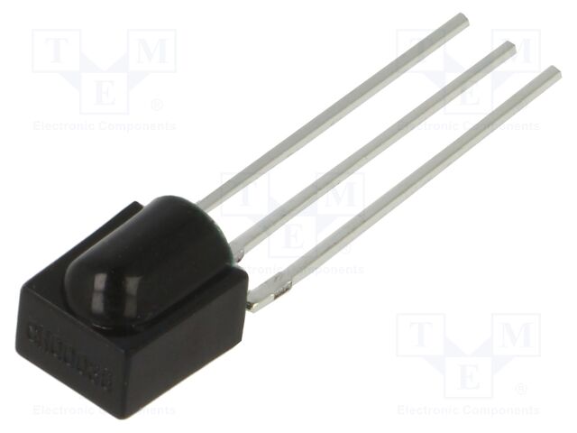 Integrated IR receiver; 38kHz; 2.7÷5.5V; 90°; Dim: 7x6x5.5mm