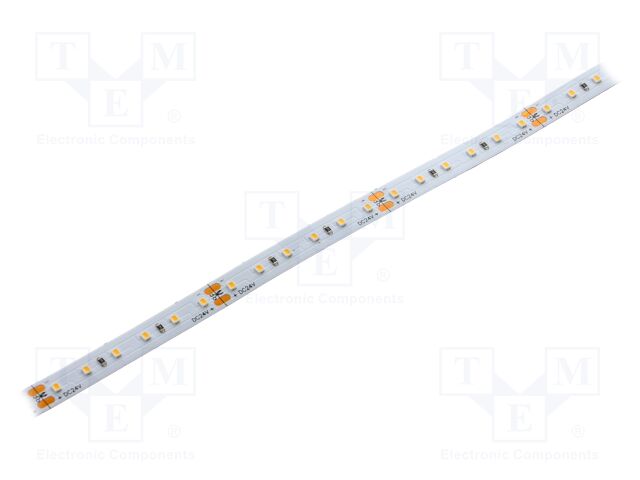 LED tape; white warm; 2216; LED/m: 120; 8mm; white PCB; IP20; 120°
