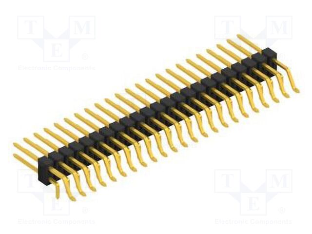 Connector: pin strips; pin header; male; PIN: 46; 2.54mm; SMT,THT
