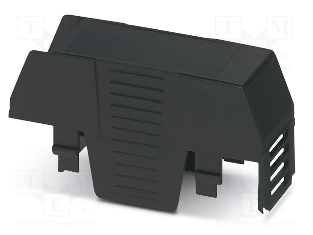 Cover; for enclosures; UL94HB; Series: EH 22,5 FLAT; Mat: ABS