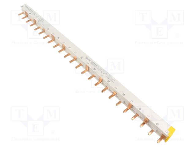 Busbar; Poles: 4; Urated: 415V; 100A; No.of mod: 24; Uinsul: 500V