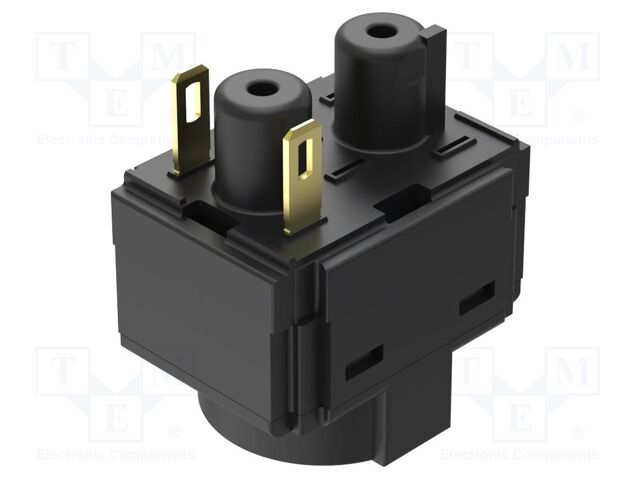 Contact block; 61; -25÷55°C; Leads: connectors; Contacts: NC; 5A