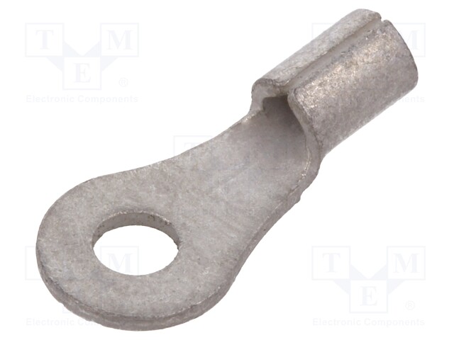 Ring terminal; M2,5; 0.5÷1mm2; non-insulated; tinned; copper