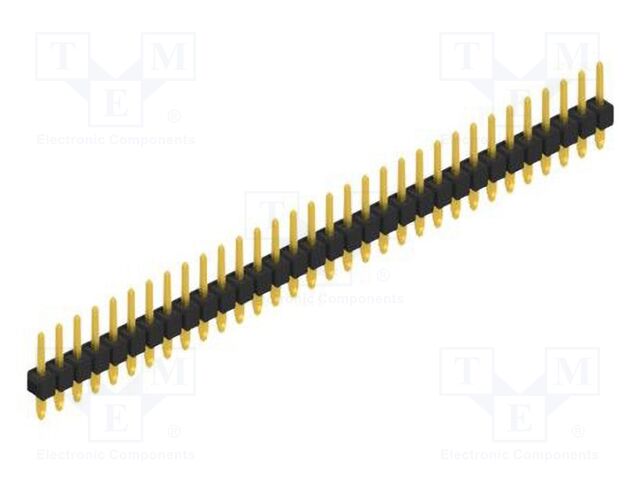 Connector: pin strips; pin header; male; PIN: 32; 2.54mm; THT; 1x32