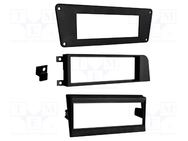 Radio frame; Volvo; 1 DIN; black