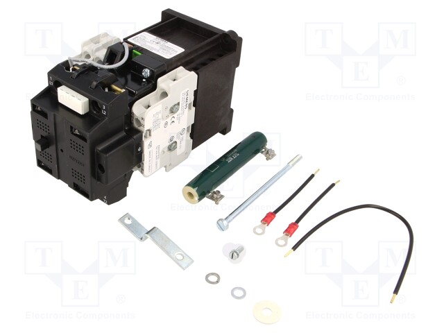Contactor: 2-pole; NO x2; Auxiliary contacts: NC,NO x2; 24VDC; 32A