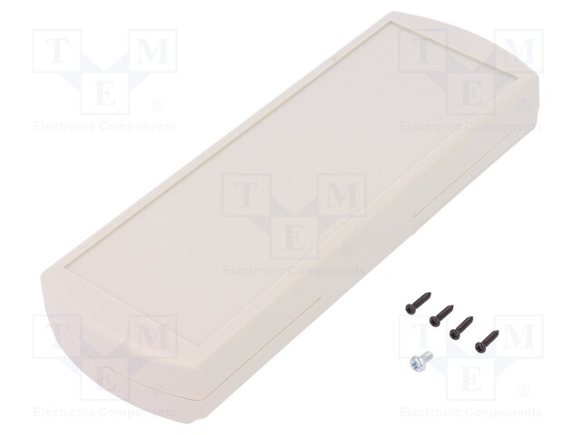 Enclosure: for remote controller; X: 79mm; Y: 220mm; Z: 27mm; ABS