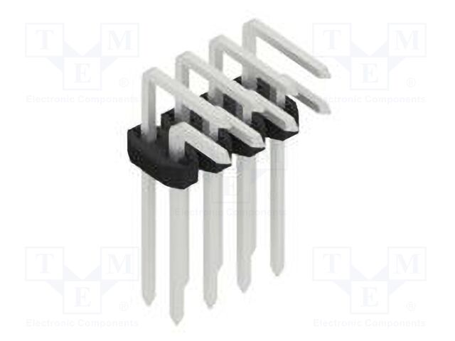 Connector: pin strips; pin header; male; PIN: 8; 2mm; THT; 2x4; 100V