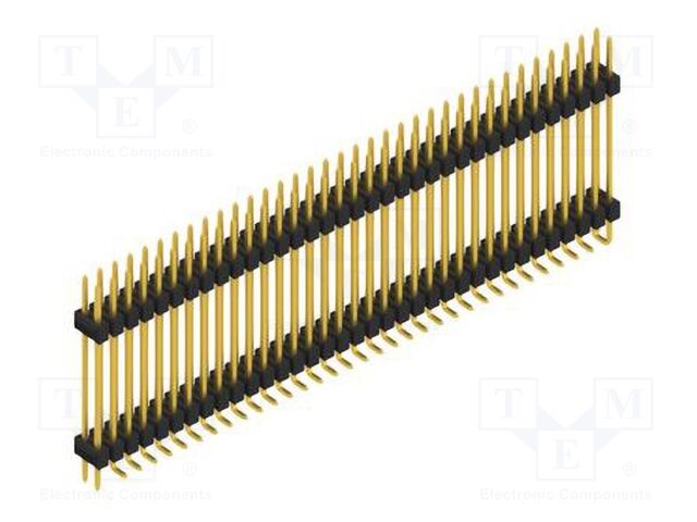 Connector: pin strips; pin header; male; PIN: 70; 2.54mm; SMT; 2x35