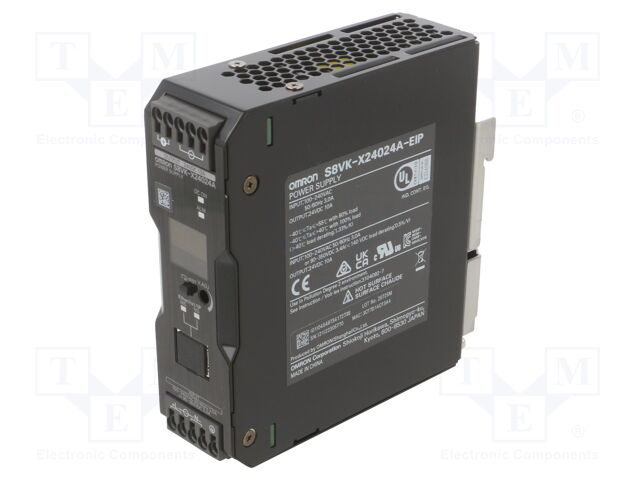 Power supply: switched-mode; 240W; 24VDC; 10A; 85÷264VAC; OUT: 1