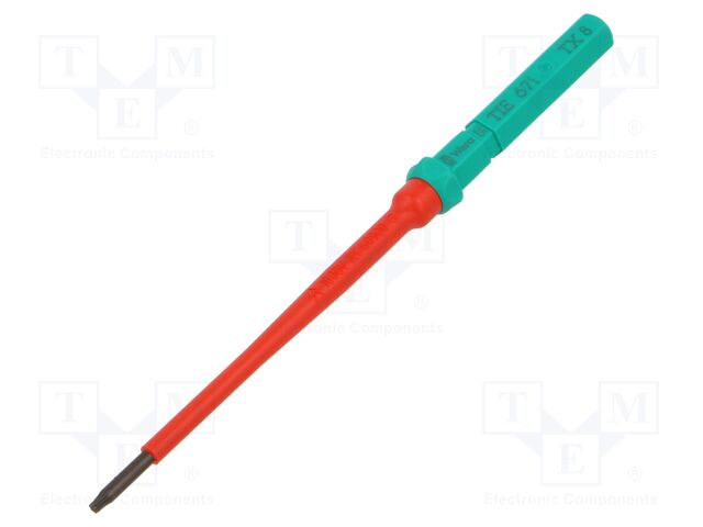 Interchangeable blade; Torx®; insulated; TX08; 157mm; 1kVAC