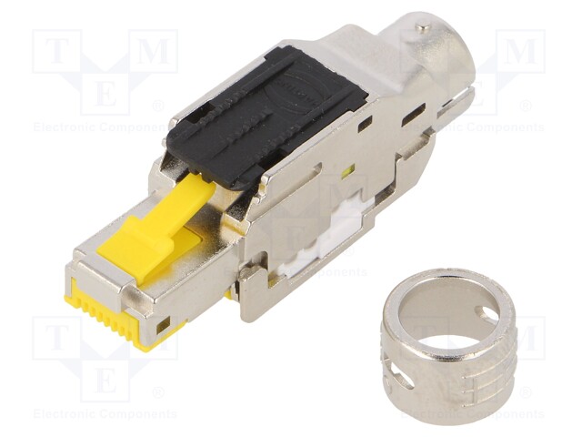 Plug; RJ45; PIN: 8; Cat: 6a; shielded; Layout: 8p8c; Øcable: 4.5÷9mm