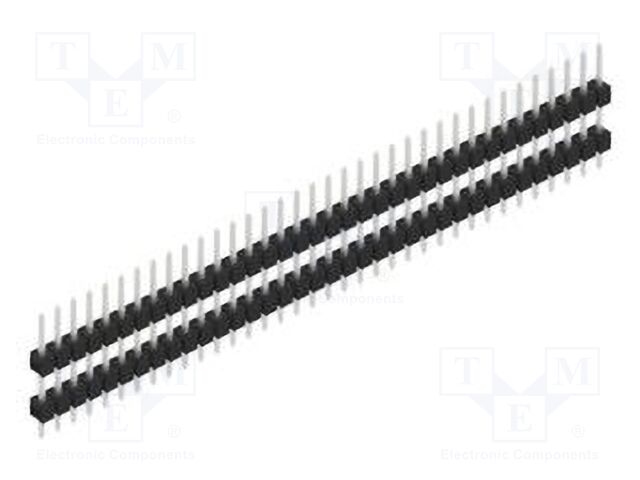 Connector: pin strips; pin header; male; PIN: 36; 2.54mm; THT; 1x36