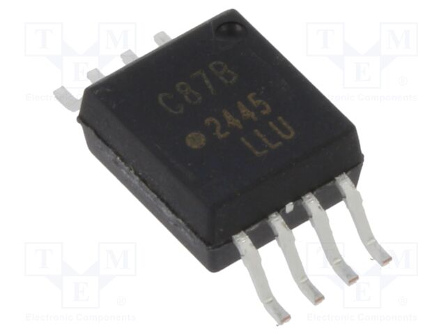 Isolation Amplifier, Optically, 1 Amplifier, 9.9 mV, 5 kV, 3V to 5.5V, SSO, 8 Pins