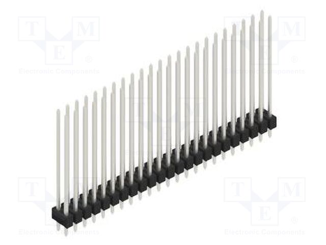 Connector: pin strips; pin header; male; PIN: 46; 2.54mm; THT; 2x23