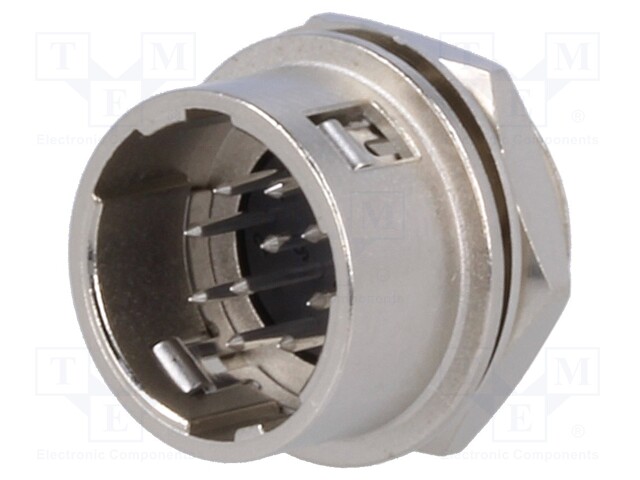 Socket; Connector: circular; HR10; male; PIN: 10; push-pull; 2A