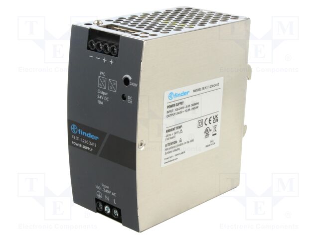 Power supply: switching; for DIN rail mounting; 100÷240VAC; IP20