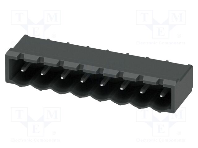 PCB headers, nominal cross section: 2.5 mm?, color: black, n