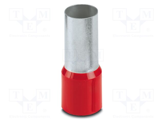 Tip: bootlace ferrule; insulated; copper; 95mm2; Bit len: 25mm