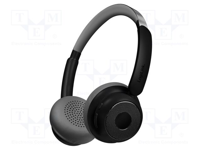Headphones; black; Jack 3,5mm,USB C socket; wireless; 10m; 32Ω