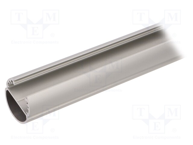 Profiles for LED modules; oval; natural; L: 1m; aluminium